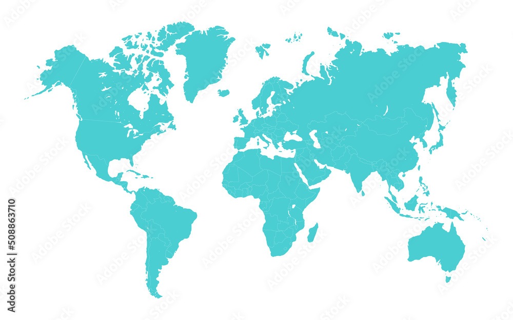  World Map Vector Design