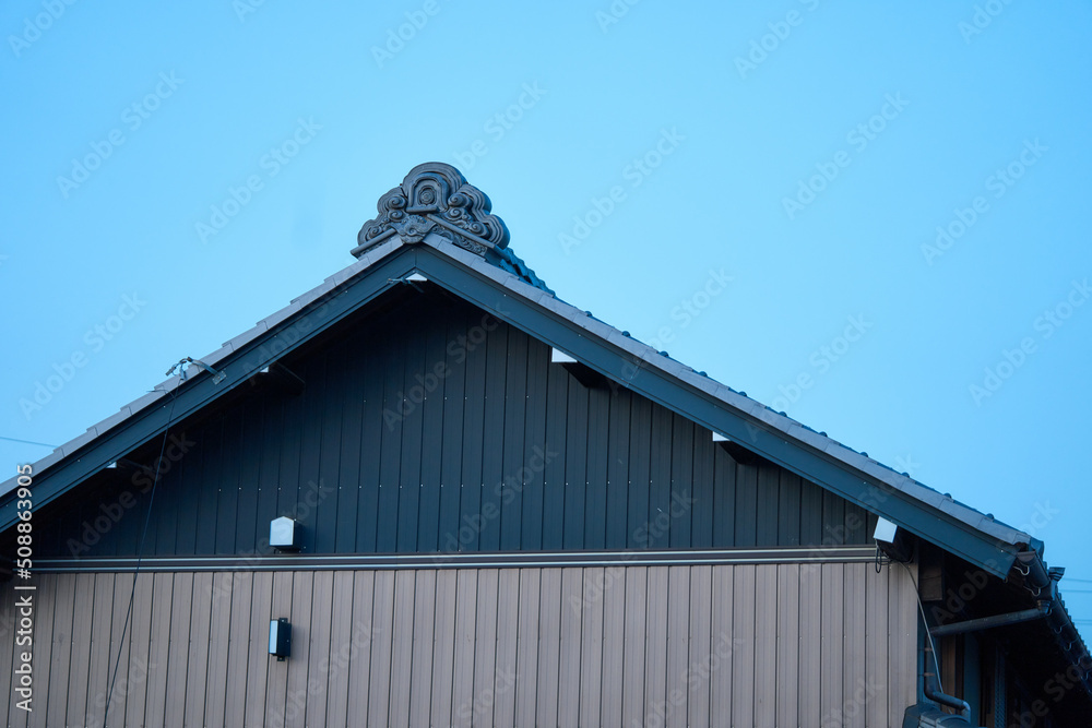 日本の住宅の屋根