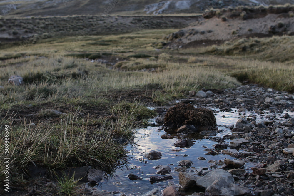 Fototapeta premium Agua en la sierra