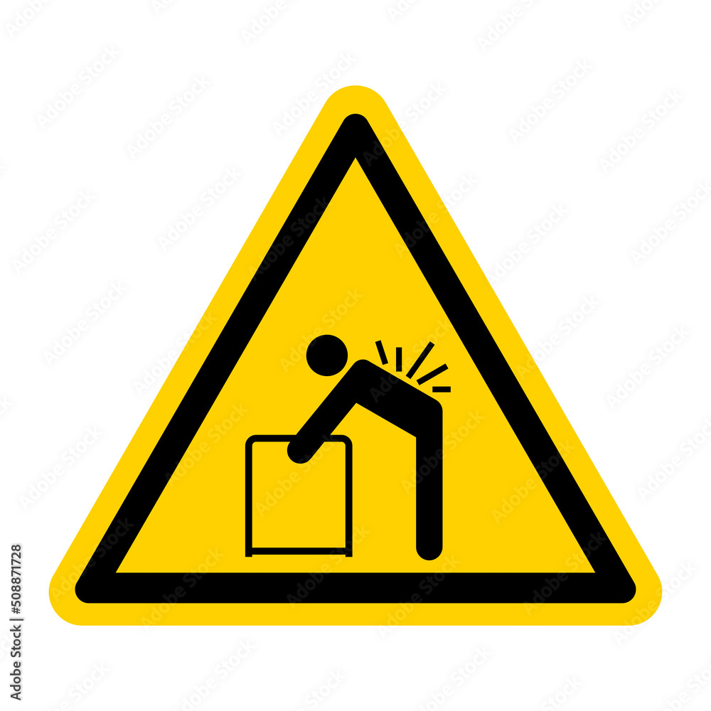 Lifting Hazard May Result In Injury See Safety Manual For Lifting Instructions Lifting Hazard May Result In Injury See Safety Manual For Lifting Instructions
