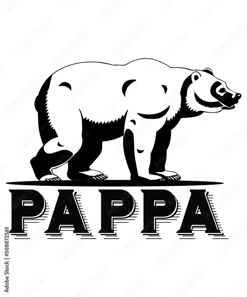 Obraz premium pappa t-shirt design Welcome to my Design, I am a specialized t-shirt Designer.Description : ✔ 100% Copy Right Free ✔ Trending Follow T-shirt Design. ✔ 300 dpi regulation Source file ✔ Easy to mo