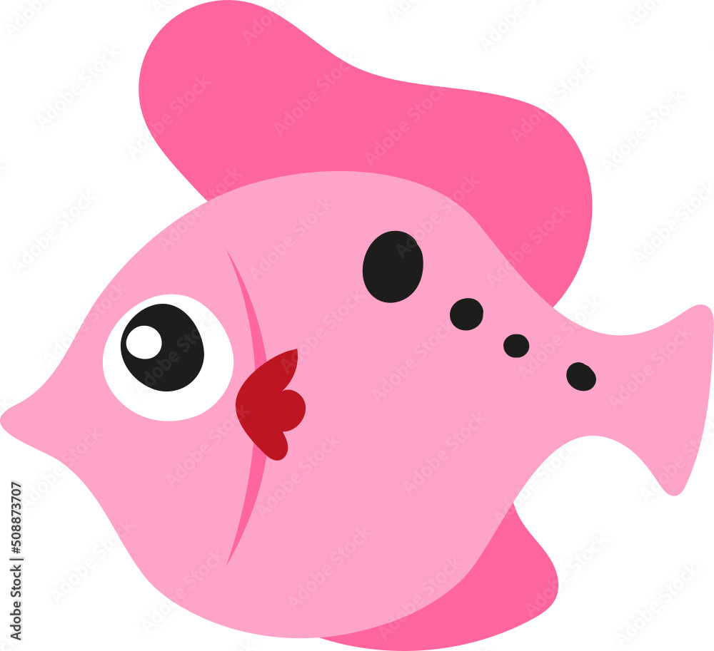 Obraz premium Fish cartoon