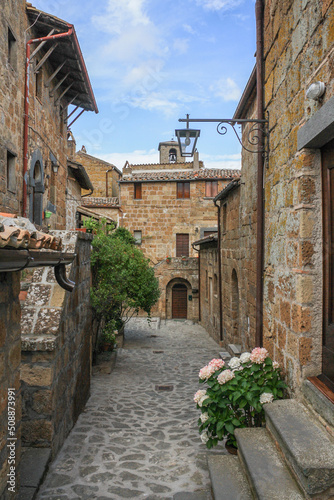 Italy beauty  adorable place in Civita di Bagnoregio  Tuscany   Toscana