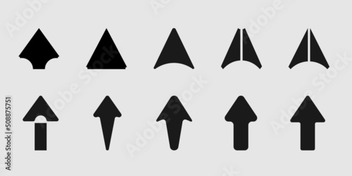 Arrow icon.arrow icon collection.Set different arrows.