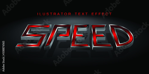 ilustrasi text effect