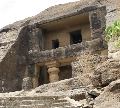 The mouth of kaneri caves photo