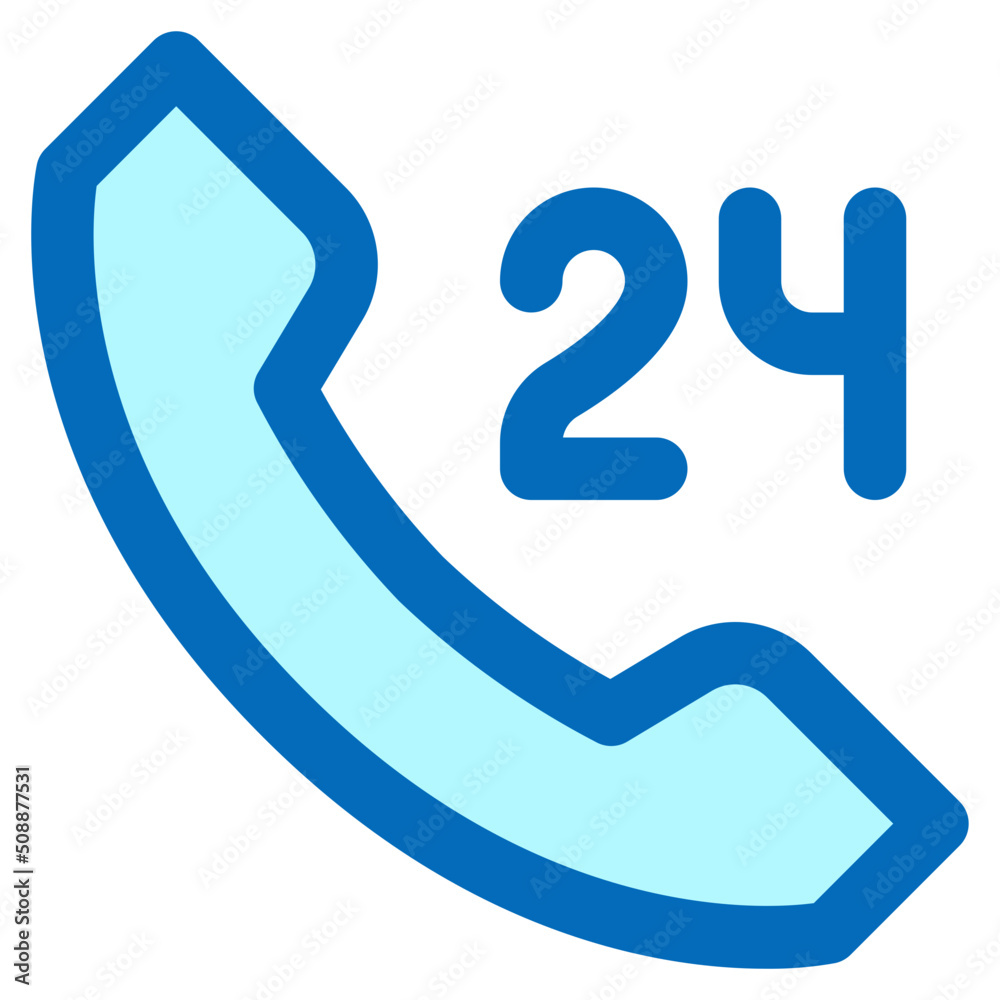 24 hours service icon illustration 24 hours service icon illustration