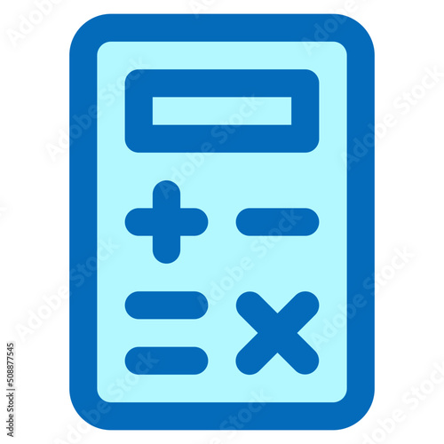 calculator icon illustration