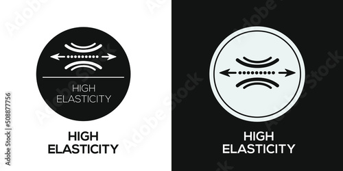 Creative (High elasticity) Icon, Vector sign.