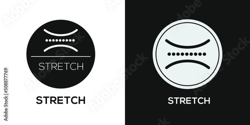 Creative (Stretch) Icon, Vector sign.