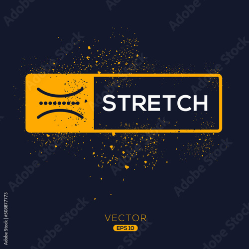 Creative (Stretch) Icon, Vector sign.