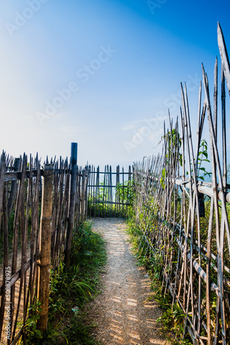 Border of Thailand and Myanmar at Doi Chang Moop