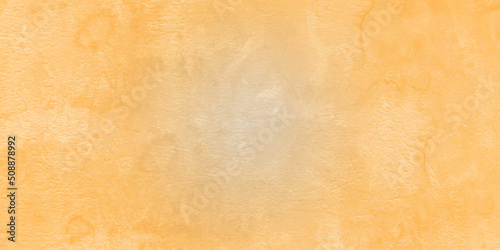 Yellow and orange backdrop grunge cement concrete wall texture background. grunge texture cement or concrete wall banner, blank background. Panorama orange concrete texture details and seamless wall.