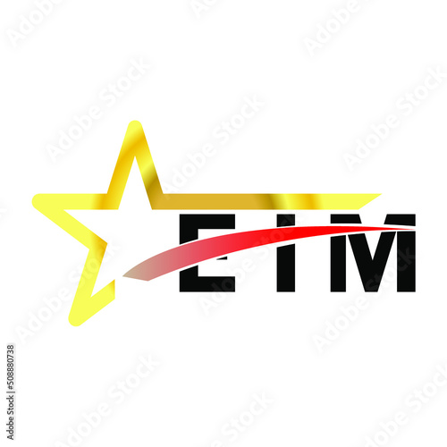 EIM letter logo design. EIM creative  letter logo. simple and modern letter logo. EIM alphabet letter logo for business. Creative corporate identity and lettering. vector modern logo   photo