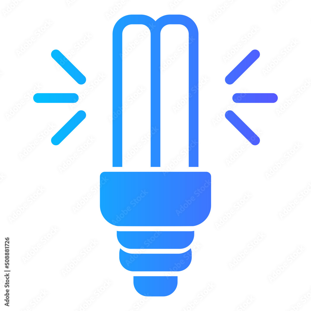 lightbulb gradient icon lightbulb gradient icon