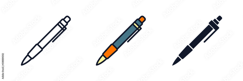pen icon symbol template for graphic and web design collection logo vector illustration pen icon symbol template for graphic and web design collection logo vector illustration