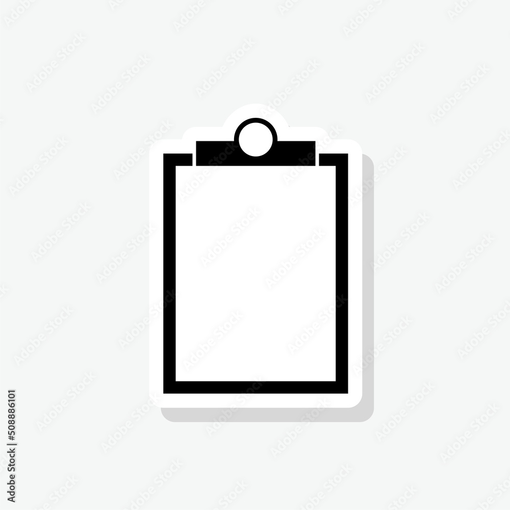 Checklist icon sticker sign for mobile concept and web design Checklist icon sticker sign for mobile concept and web design
