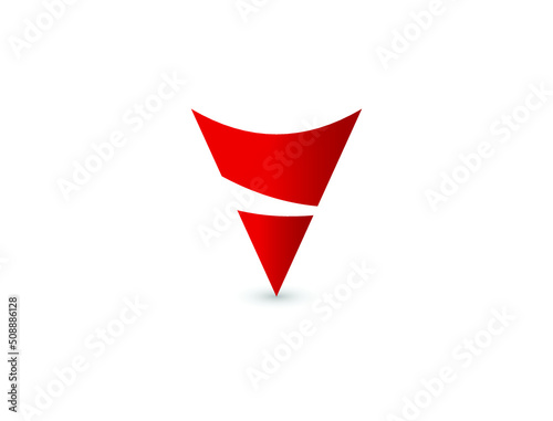Free Download Vector abstract logo template. Material design style. - GFXLoad