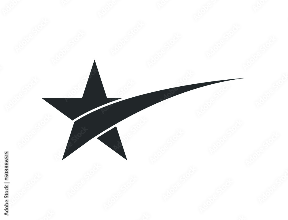Abstract star logo icon design template elements. eps 10. Abstract star logo icon design template elements. eps 10.