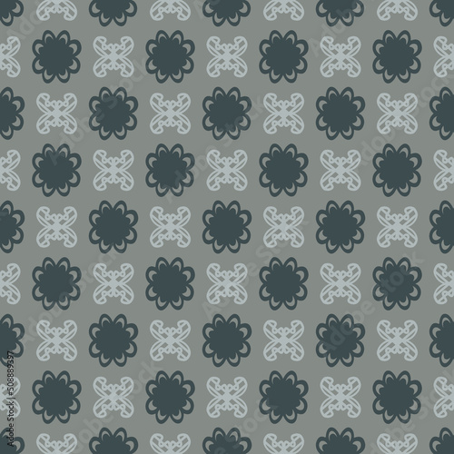 abstract seamless pattern with grey background  