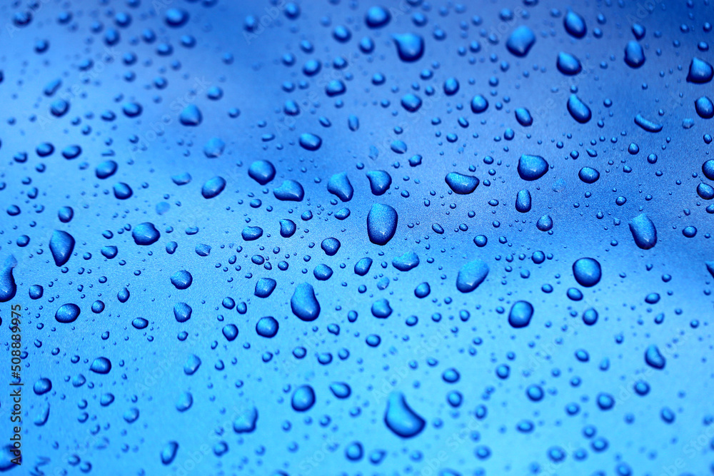 Background is unusual with drops of water Background is unusual with drops of water