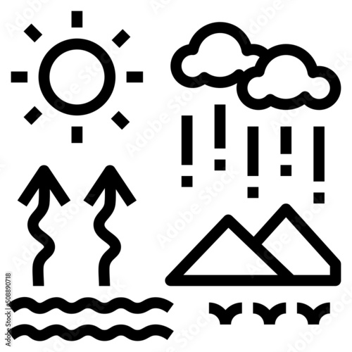 Climate Change Icon