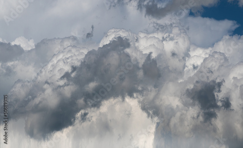 Gewitterwolkenbogen Hintergrundstruktur