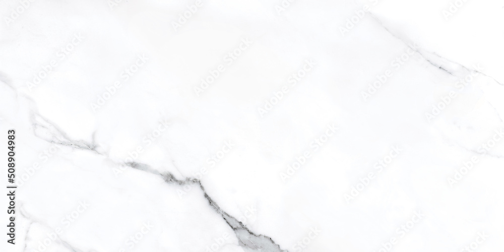 Naklejka premium white carrara statuario marble texture background, calacatta glossy marbel with grey streaks, satvario tiles, superwhite, italian blanco catedra stone texture for digital wall and floor tiles