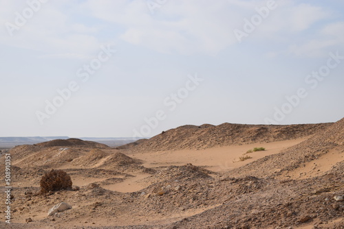 white desert in Jordan "Wadi Dehak"