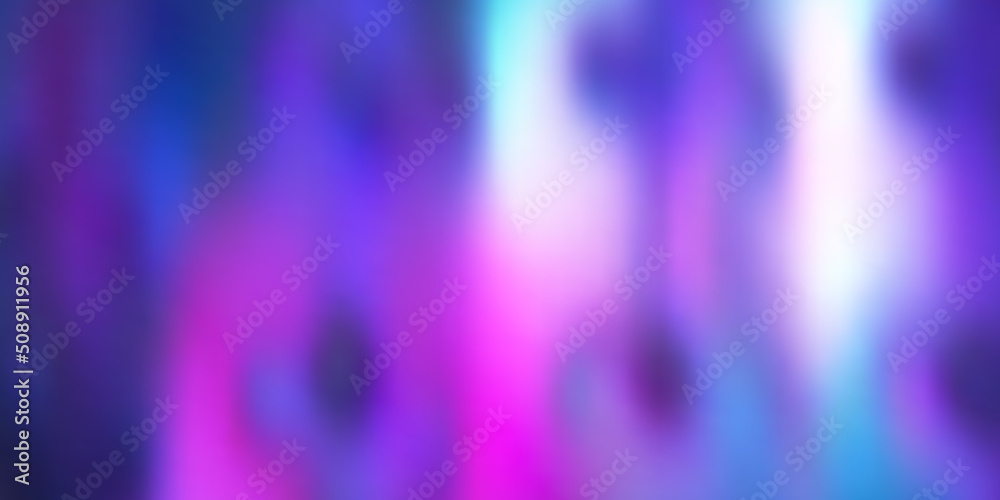 Trending abstract vector background with blur. Color transition, gradient from purple to white, blue and pink. Flash. Wallpapers with futuristic design for apps, interfaces, banners, advertising.