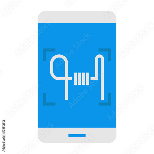 digital signature icon on transparent background