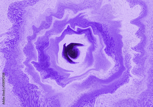 Fondo abstracto circular irregular morado o violeta. Flor violeta