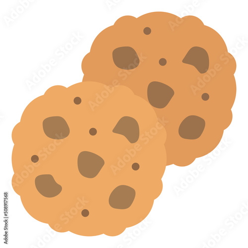 cookies flat icon