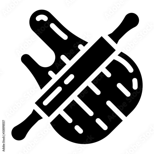rolling glyph icon