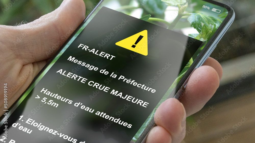 message alerte fr