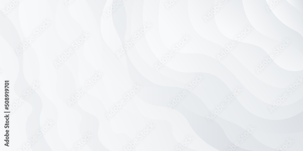 Gray and white wave flowing modern with smooth and clean vector subtle ...