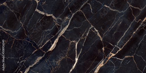 Limestone Black marble texture with delicate veins Natural pattern for backdrop or background, And can also be used create marble effect to architectural slab, ceramic floor and wall tiles © Dhirajlal