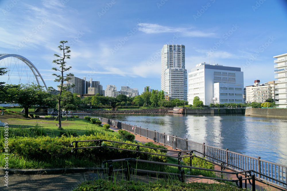Fototapeta premium 東品川海上公園の風景