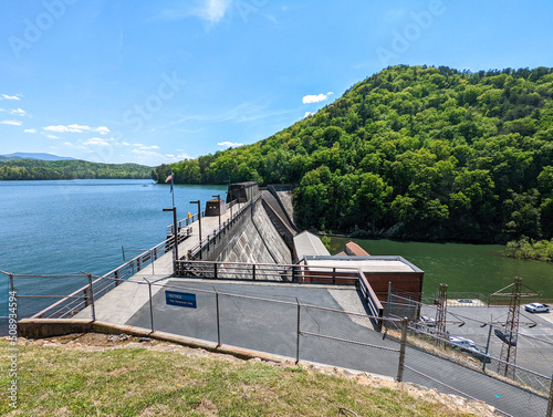 water scenes on lake ocoee north carolina photo