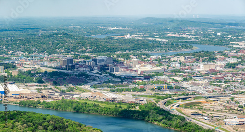 Chattanooga, Tennessee, USA views from Lookout mountain