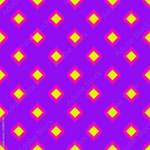 colourful asian ikat fabric pattern