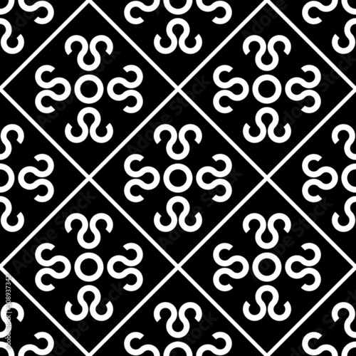 asian geometric native ethnic fabric pattern