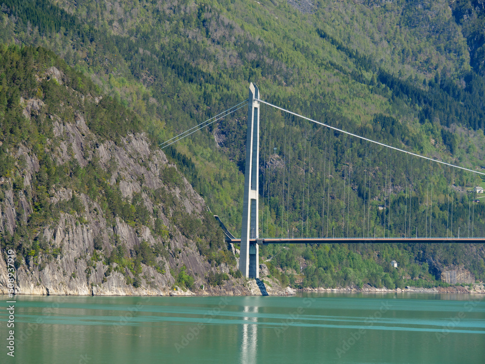 Fototapeta premium Eidfjörd in norwegen