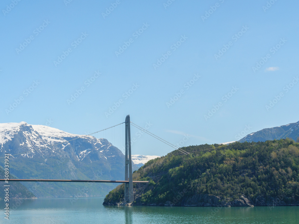 Obraz premium Der Hardangerfjörd in Norwegen