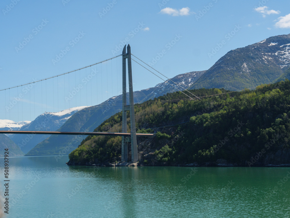 Fototapeta premium Eidfjörd in norwegen