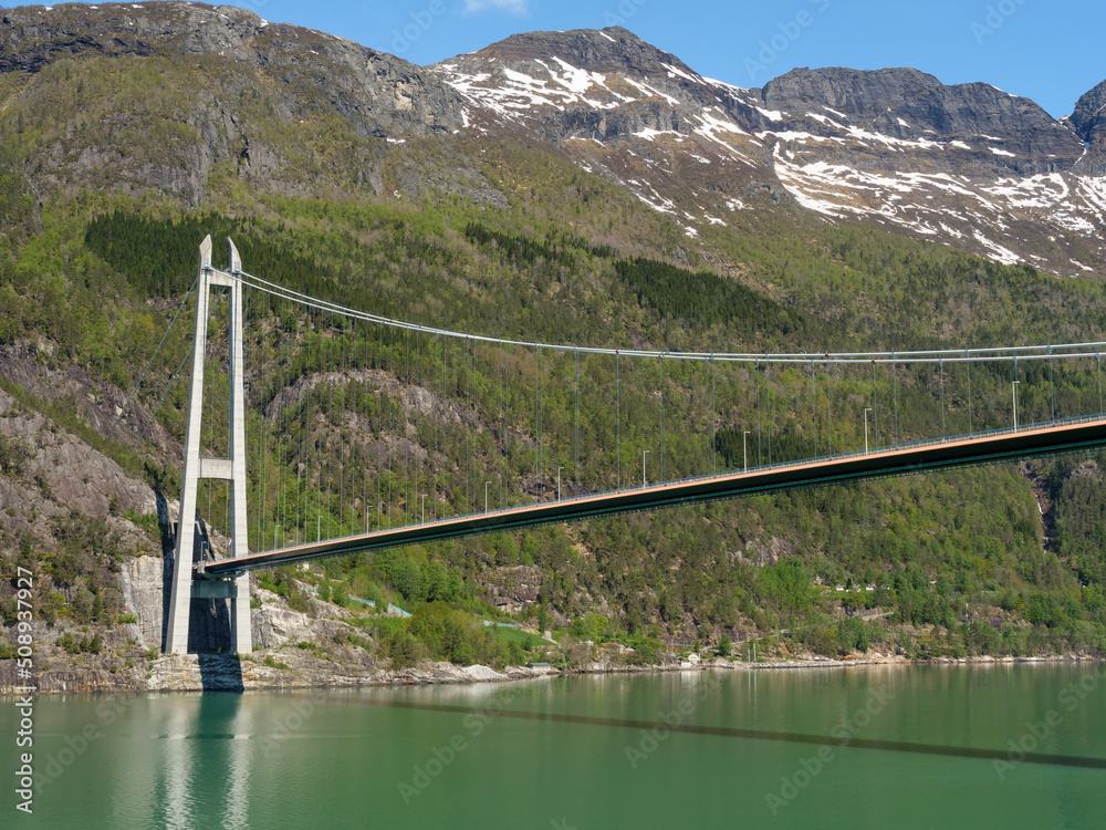 Obraz premium Eidfjörd in norwegen