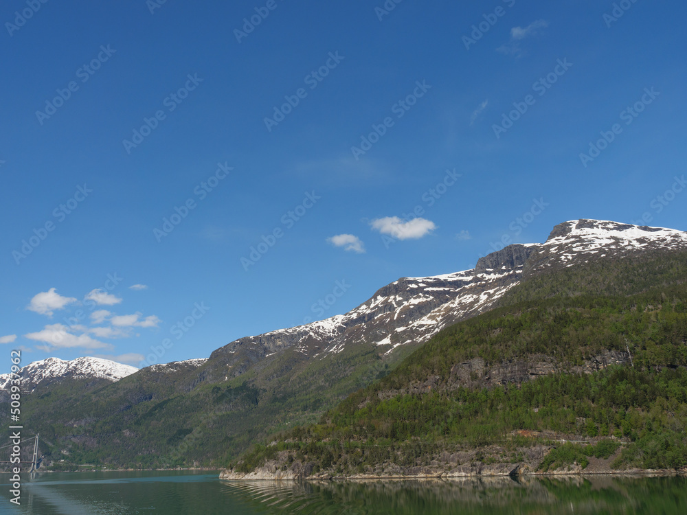 Obraz premium Frühling in Norwegen