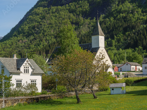 Eidfjörd in norwegen