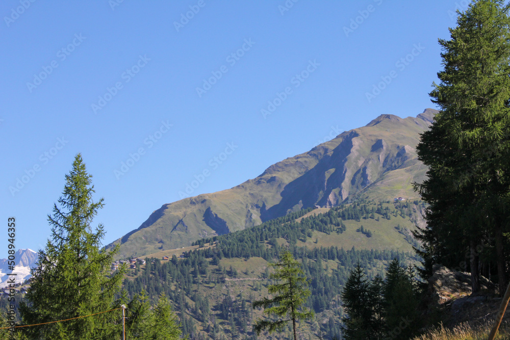 Mountains And Lakes In Various Places Around Europe