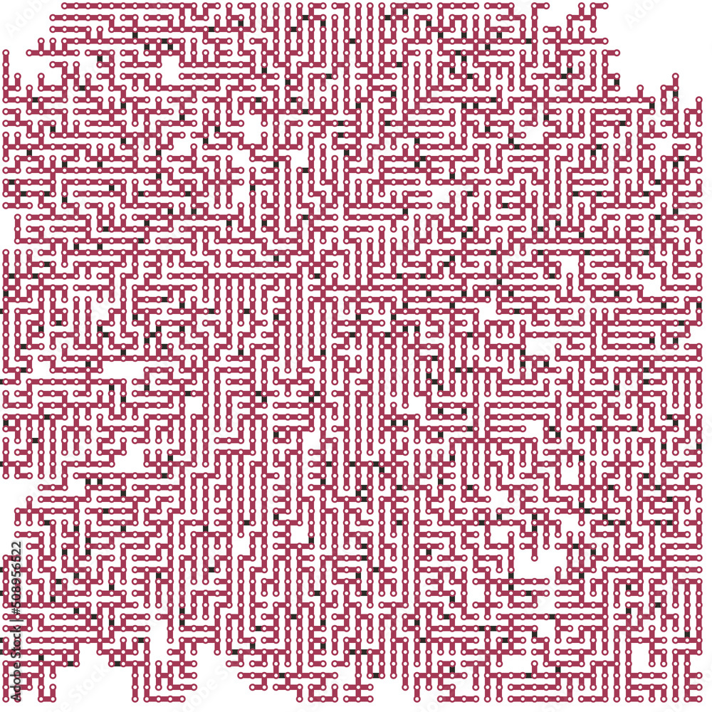 Albert-Laszlo Barabasi algorithm network visualization implementation illustration Albert-Laszlo Barabasi algorithm network visualization implementation illustration